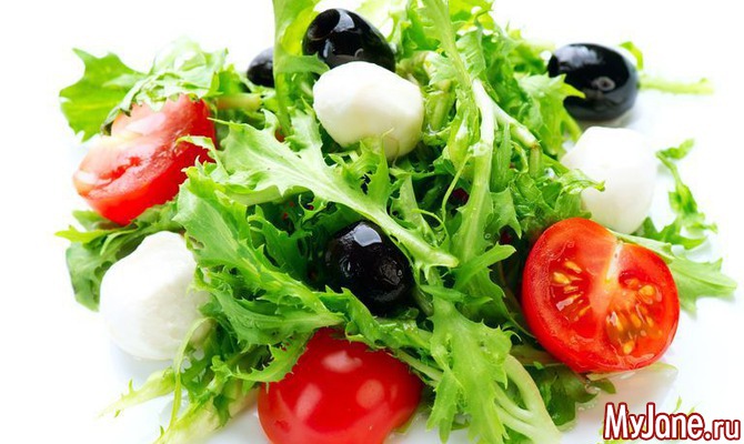 какие салаты можно приготовить при диете