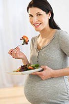 Как сохранить нормальный  вес во время беременности
