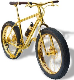 Компания House of Solid Gold создала самый дорогой велосипед в мире
