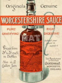   (Worcestershire Sauce):   .
