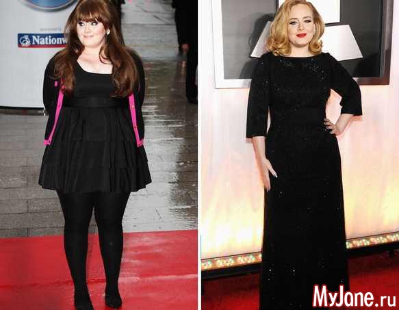 Адель до и после похудения фото