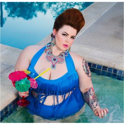 Plus-size-модель Тесс Холлидей рассказала о подготовке к пляжному сезону