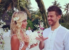 Свадьба Виктории Лопыревой и Федора Смолова на Мальдивах фото