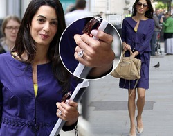 Амаль Клуни считает, что обручальное кольцо с бриллиантом ее дискредитирует