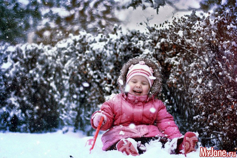 Первый снег детям