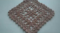   .  2.Square motive crochet lesson 2.