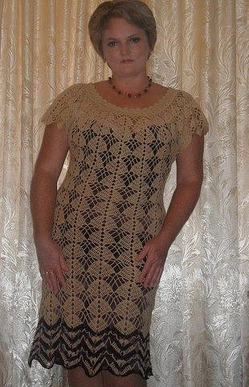  .   . Knitted dress. Author Elena Bas. , .