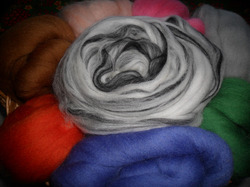   .  .Yarn for felting.You are my inspiration.
