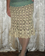 Юбка вязаная . Автор Елена Бас.