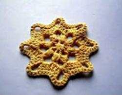  .Round motive crochet.