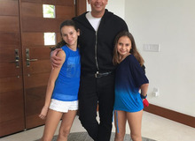 Алекс Родригес с дочками от первого брака – с Синтией Скертис. фото