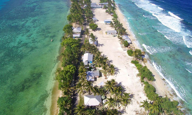 Тувалу – самое узкое государство