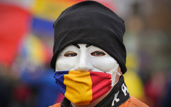 В Румынии введены штрафы за ношение обычной тканевой маски